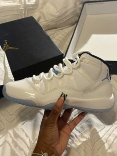 Air Jordan 11 Retro 'Legend Blue / Columbia' 🤍! Jordan 11 Legend Blue, Air Jordan 11 Retro, Jordan 11 Retro, Air Jordan 11, Jordan 11, Air Jordan, Air Jordans, Columbia, Jordan