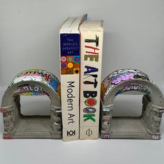 Literary Graffiti, Graffiti Trash Can, Dinosaur Bookends, Graffiti Furniture Society6, Unique Decor