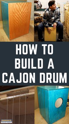 how to build a cajon drum