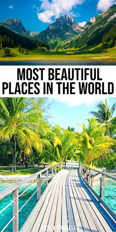 the most beautiful places in the world