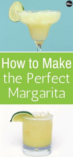 how to make the perfect margarita