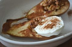 two pieces of food in a white bowl