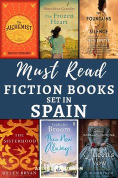 the most read fiction books set in spain, including novels by authors from around the world