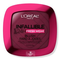 Loreal Infallible, Loreal Paris Infallible, Cheek Makeup, Matte Blush, Body Powder, Beauty Awards, Brow Pencils, L Oreal, Blush Makeup