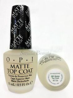 OPI Nail Polish MATTE TOP COAT Listed Price is for 1 bottle 0.5oz/15ml ****** We sell 100% Authentic, Brand New in Manufacturer's packaging.   Salon Professional Recommended   Due to the change from the manufactures’ packaging happens couple times in the past years,   depends on stock, you may receive items which have a different packaging than in the photos   MADE IN USA On rare occasions same color from same manufacturer may have slight color variance depending on batch. Please do not message Nail Polish Matte, Cnd Nail Polish, Glaze Nail Polish, Nails Inspiration Spring, Cnd Nails, China Glaze Nail Polish, Matte Top Coat, Opi Nail Polish, Nail Polish Collection