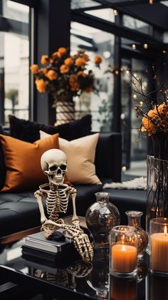 Halloween Decor Halloween Decor Diy Indoor, Porch Decoration Ideas, Stylish Halloween Decor, Halloween Interior, Party Ideas Halloween, Halloween Outdoor Decoration, Hallowen Ideas