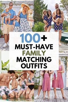 I can't wait for our family photoshoot. This post has the best family matching outfits!!