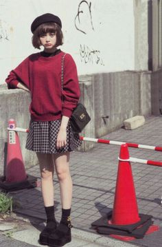 Vintage Hipster, Urban Wear, Inspired Outfits, Japanese Fashion, Asian Fashion, Urban Fashion, Street Fashion