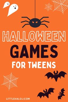 Inside Halloween Games, Halloween Dance Ideas School, Games For Halloween Party For Teens, Halloween 5th Grade Activities, Indoor Halloween Activities, Halloween Sleepover Games, Halloween Competition Games, Halloween Activities For Middle Schoolers, Halloween Party Middle School