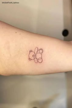 A teddy bear is a great mother and child tattoo, and it can serve as a reminder of the great memories you two have of the past. Sydney The Bear, The Bear Tattoo, Mother And Son Tattoo Ideas, Mom And Son Tattoo Ideas, Mother And Son Tattoo, Mom And Son Tattoo, Tattoo For My Son, Son Tattoo Ideas, Teddy Bear Tattoo