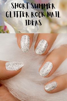 Short Summer Glitter Rock Nail Ideas: Ignite your summer with Short Summer Glitter Rock Nail Ideas. Pink Nail, Spring nails, Short Beach Nail Designs, March nail ideas, Coral Nails, Short Gel Nails, Easter nail ideas, Spring Break Nails, Early Spring Nails, Heart Nails, Gel Nail Designs, Milky French pedicures, Light pink Nails, Moon Nails, Peach Nails, Classy Baddie Nails, Mob wife nails, Square nails, Funky Nails, Glitter nails, Spring Nail Colors, Simple Spring Nails, Acrylic Nail Designs, Cute Nail designs, Peach Nails, Cute nails acrylic, Creative short nail designs, Unique short nails, short nail art inspiration, cute short nail. March Nail designs, Trendy spring nails, Simple spring nails, Spring nail art, Spring nail designs, Cute nails, March Nail ideas, milky white Nails.