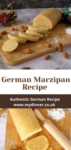 German Marzipan Marzipan Dessert Recipes, Marzapane Recipe, Marzipan Cookies, How To Make Mazapan, Marzipan Desserts, Christmas Marzipan, Marzipan Recipe Cake, Diy Marzipan