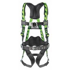 Full Body Harness, Harness Style Vest, Specialty Working Conditions Not Applicable, Safety Features Belt, Chest Strap Buckles Quick-Connect, Harness Color Green, Harness D-Ring Material Steel, Harness Sizing L/XL, Includes Padding Yes, Leg Strap Buckles Quick-Connect, Padding Location Back, Leg, Shoulder, Torso Adjustment Cam, Weight Capacity 400 lb, Harness Application Climbing, Positioning, D-Ring Locations Back, Chest, Hips, RFID Equipped Yes, Industry Construction, General Industry Harness Style, Full Body Harness, Style Vest, Chest Strap, Safety Equipment, Body Harness, Comfort Design, Vest Fashion, Millet