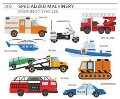 various types of vehicles that are used in the construction industry royalty free stock images, illustrations and clip art