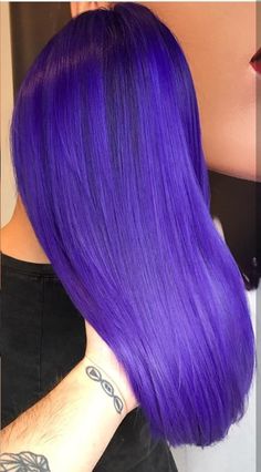 Royal Purple Hair, Ultra Violet Hair, Violet Purple Hair, Purple Short Hair, Unicorn Hair Color, Lavender Hair Colors