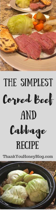 the simplest corned beef and cabbage recipe