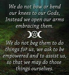 One of My Favorite Saying About Our Religion – Witches Of The Craft® Earth Witch, Magic Energy, Goddess Magick, Wicca For Beginners, Archangel Prayers, Charmed Book Of Shadows, Zen Life, Don't Beg, Pagan Spirituality