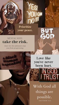 Brown wall paper aesthetic with positve affirmations, But God picture, Bible Verse. 222 Brown Aesthetic, Wall Paper Aesthetic Girl, Brown Melanin Aesthetic Wallpaper, Wallpaper Backgrounds Aesthetic With Quotes, That Woman Aesthetic Wallpaper, Black Woman Christian Wallpaper, New House Aesthetic Black Women, Insta Bg For Story, Brown Vision Board Wallpaper