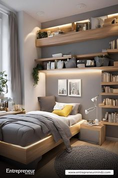 Incorporate natural light for a bright space Single Bedroom Ideas Woman, Bedroom Color Ideas For Women, 2 Single Bed Bedroom Ideas, Small Single Bedroom Ideas, Interior Mezzanine, Single Woman Bedroom Ideas, Bedroom False Ceiling Ideas, False Ceiling Ideas, Bedroom Bright