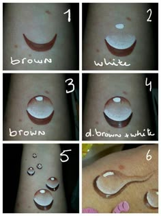 the steps in how to apply makeup on someone's face