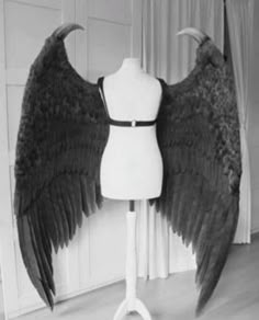 Maleficent Costume Diy, Maleficent Wings, Dark Angel Wings, Maleficent Cosplay, Diy Wings, Wings Costume, Costume Diy