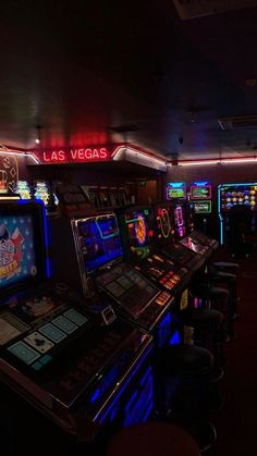 a casino room filled with lots of slot machines