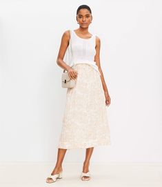 Shimmer Midi Skirt Petite Midi Skirt, European Trip, Sequin Midi Skirt, Tiered Maxi Skirt, Whisper White, Petite Skirt, Petite Pants, Women Midi, Romantic Style