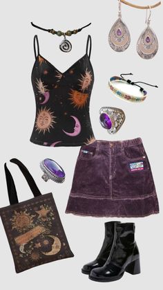 Casual Goth, Downtown Outfits, Whimsical Fashion, Swaggy Outfits, Gothic Outfits, Goth Outfits, Alternative Outfits, Outfit Inspo Fall, Shopper Bag