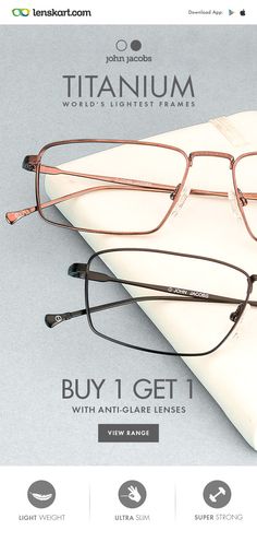 emailer Buy 1 Get 1, Ui Design, Leather Belt, Lenses, Layout, Leather, Design, User Interface Design