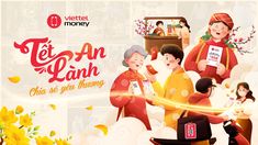 an advertisement for tet - an - lanh is shown