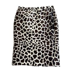 Brand New In Perfect Condition. S3 0924 Product Details Allover Animal Print Pencil Silhouette Zipper Closure Vented Back Size: Womens 8 Condition: New Without Tags Leopard Print Pencil Skirt, Pencil Silhouette, White Color, Marc Jacobs, Pencil Skirt, Leopard Print, Animal Print, Womens Skirt, Pencil