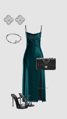 Emerald Satin Dress, Green Dress Outfit, Kehlani, Fashion Mistakes, Modest Fashion Outfits