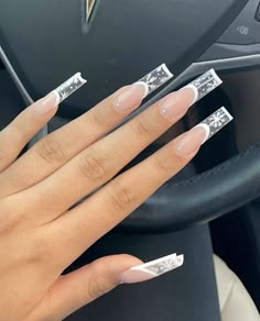 Acrylics Aesthetic, Winter Christmas Nails, Sweet Nails, Winter Nails Acrylic, Fall Acrylic Nails, Acrylic Nails Coffin Pink, Christmas Nails Acrylic, Long Square Acrylic Nails, Bling Acrylic Nails