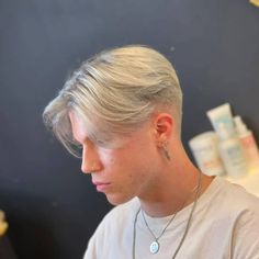 NINETEEN. XIX. (@nineteenglasgow19) on Instagram Curtain Hairstyle, Hairstyle Men, Comb Over, Fade Haircut, Pompadour