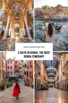 two days in genda the best genda itinerary with pictures of buildings and people