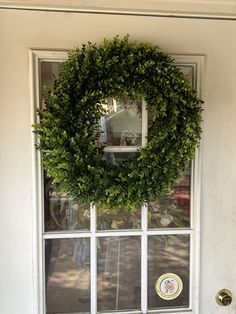 Add a touch of nature to your home with our 20 Boxwood Wreath! Crafted from high-quality artificial grapevine and plastic, it offers a natural look without the maintenance. Its 22-inch diameter makes it a stunning addition to any indoor space or covered porch area.  Sashes are not included but you can add our beautiful wreath sashes to your boxwood wreath to celebrate game day or different seasons of the year! Wreath Sashes, Icon Jewelry, Duster Dress, Porch Area, Boxwood Wreath, Artificial Boxwood, Spring Scarves, Different Seasons, Seasons Of The Year