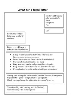 a formal letter is shown in the form of an outline for a business plan or presentation