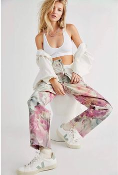 Painter's Pants in Waterlily - riverside tool & dye Flat Felled Seam, Tie Dye Pants, Painters Pants, House Clothes, Pants Details, Vintage Fits, Utility Pants, Work Pants, Boho Outfits