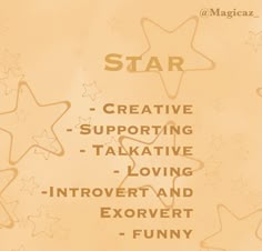 a poster with the words star written in different languages and stars are on top of each other