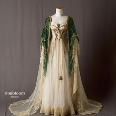 Elven Fairy, Elven Dress, Elf Dress, Fair Outfits, Ren Fair, Old Fashion Dresses