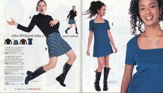 1997 Fashion Trends, 1996 Catalog, 90s Inspired Outfits, Fashion Magazines, Clothing Catalog