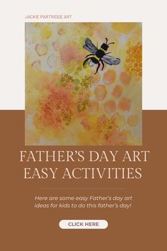 father's day art easy activities