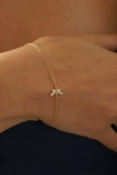 "Minimalist dragonfly bracelet, Dainty initial dragonfly bracelet, Black Friday Gift, Great Gift For Her, So chic dragonfly bracelet, Mother Gift, Valentine Gift, Real gold, Christmas gift, So chic bracelet, mother gift, best friend gift, Very stylish custom bracelet, Mother Days, Valentine's day \"Material: Solid Gold (No Gold Filled or no Gold Plated) \"Gold Karat: 14K (585) *Dragonfly Height: 10 mm (0,39 inches) *Dragonfly Width: 9,7 mm (0,38 inches) \"Available Gold Color: Yellow Gold, Rose Aesthetic Gold Bracelets, Dainty Yellow Bracelet, Gold Dainty Bracelet, Dainty Bracelets Gold, Elegant Gold Bracelet, Fantasy Bracelet, Dragonfly Wedding, Minimalist Bracelets, Simplistic Jewelry