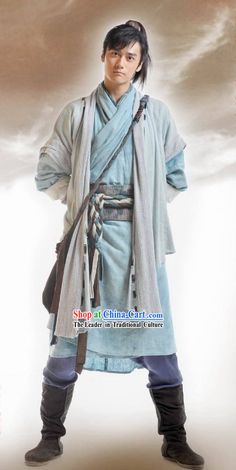 Light Elves, Chinese Legends, Ancient China Clothing, Chinese Robes, Hanfu Male, Elven Costume, Chinese Costume, China Clothes, Male Clothing