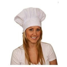 Add a fun piece to your wardrobe with this Adult Chef Hat. It makes an excellent addition to a costume for Halloween, a school play, a parade or a themed event. You can even wear the cooking chef hat while whipping up dinner in the kitchen. Sized to fit most, this hat is intended for both men and women. This package contains one Halloween chef hat. Size: One Size.  Color: White. Tv Chefs, Chef Uniform, Novelty Hats, White Costumes, Wig Hat, Yummy Casseroles, Chef Hat, Cooking Chef, Chefs Hat