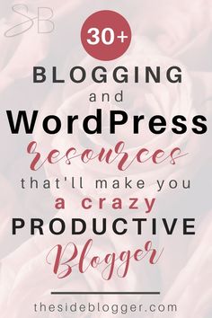 the words, blogging and wordpress resources that i'll make you a crazy product