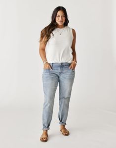 A slimmed down spin on the boyfriend cut, the Carson is everything you want a good pair of jeans to be. Sleek yet casual, relaxed with a little stretch. Wear them cuffed for a cropped length or rock the raw hem. Boyfriend Cut, Beach Blue, The Boyfriend, Carved Designs, Blue Beach, Boyfriend Fit, Slim Legs, Stretch Denim, Denim Jeans