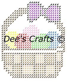 the logo for dee's crafts is shown in multi - colored dots on a white background