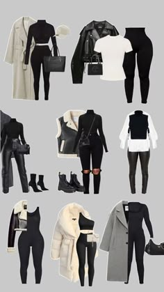 All Black Lace Outfit, Dinner To Club Outfit Night Out, Mall Outfits Black Women, Womens Winter Outfits 2024, Leather Jacket Outfit With Dress, 77 Degree Weather Outfit, All Black Outfit For Work Salon, Lori Harvey Fashion, 80s R&b Fashion