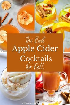 the best apple cider cocktails for fall and winter drinks to warm you up